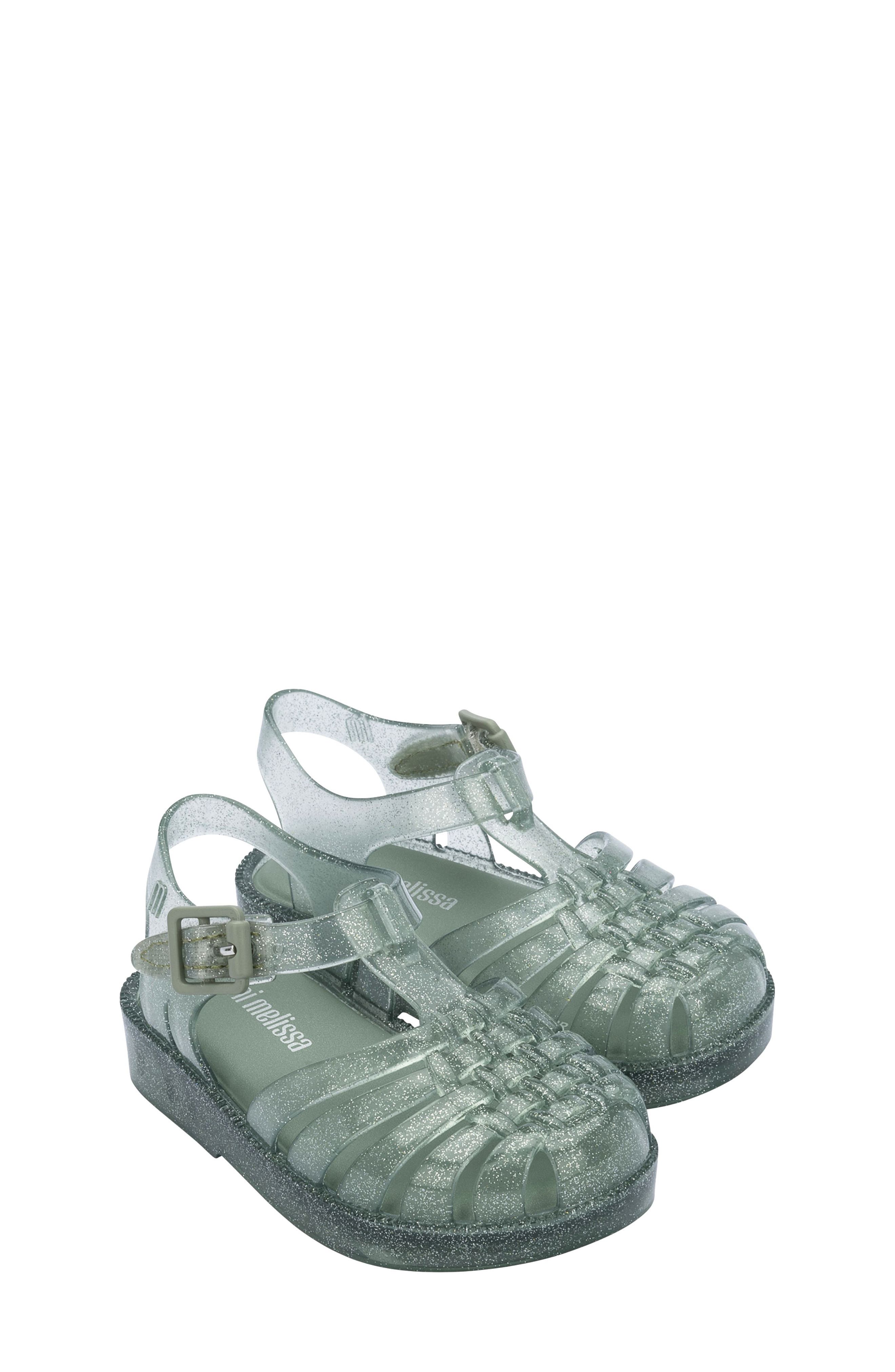 Possession Jelly Sandal, Main, color, GREEN