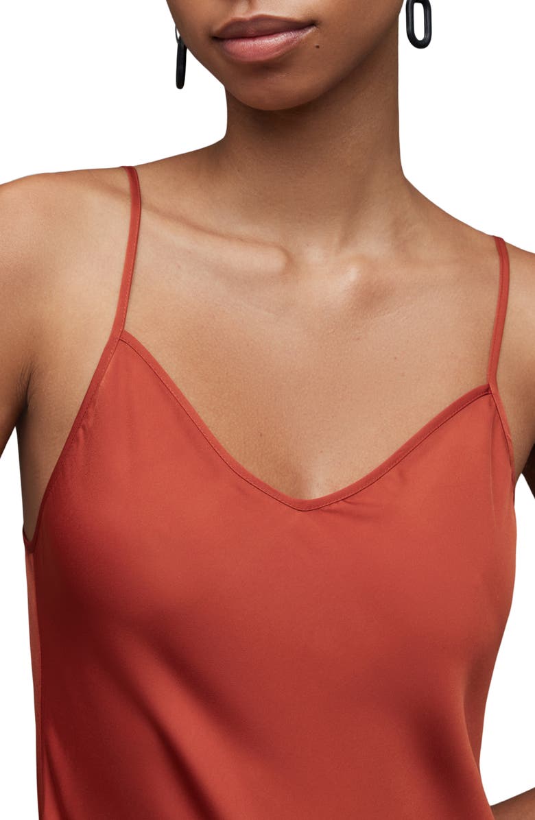 AllSaints Bryony V-Neck Slipdress, Alternate, color, 