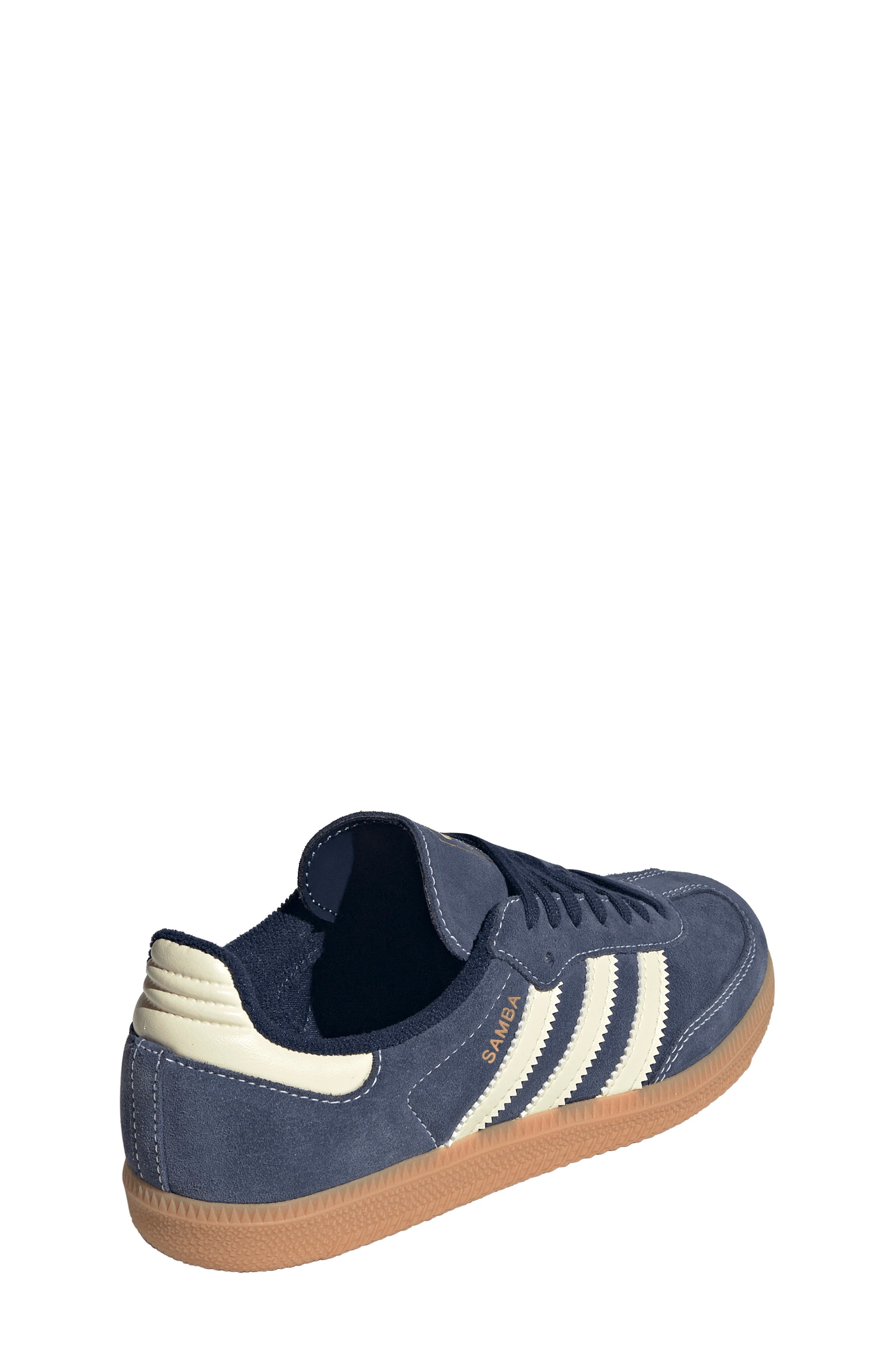 Kids' Samba Sneaker, Alternate, color, INDIGO/ VANILLA/ GUM