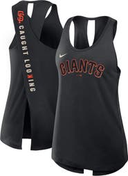 Nike Women's Nike Black San Francisco Giants Crisscross Performance Tank Top