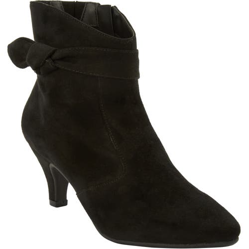 Comfortview The Corrine Bootie In Black