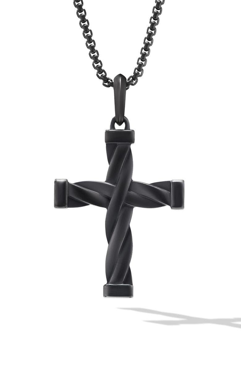 David Yurman Helios<sup>™</sup> Cross Pendant, Main, color, 