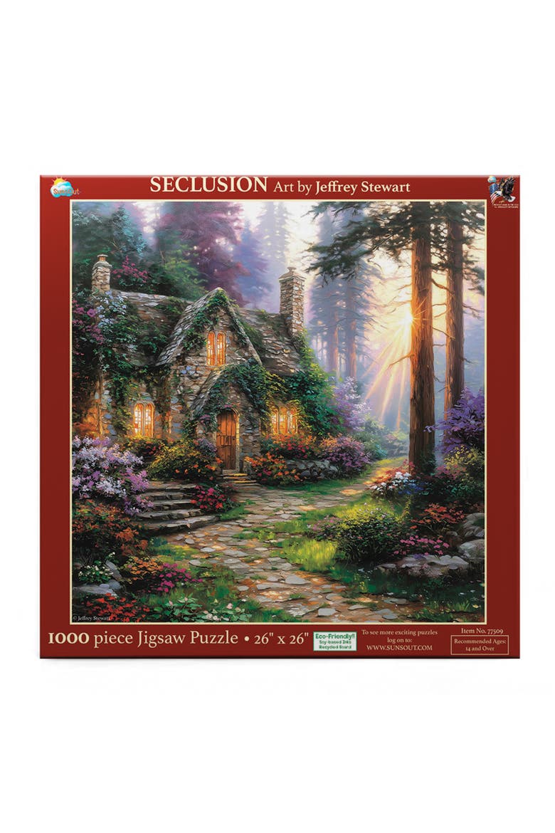 Seclusion 1000 piece Jigsaw Puzzle for Adults, Alternate, color, Multicolor