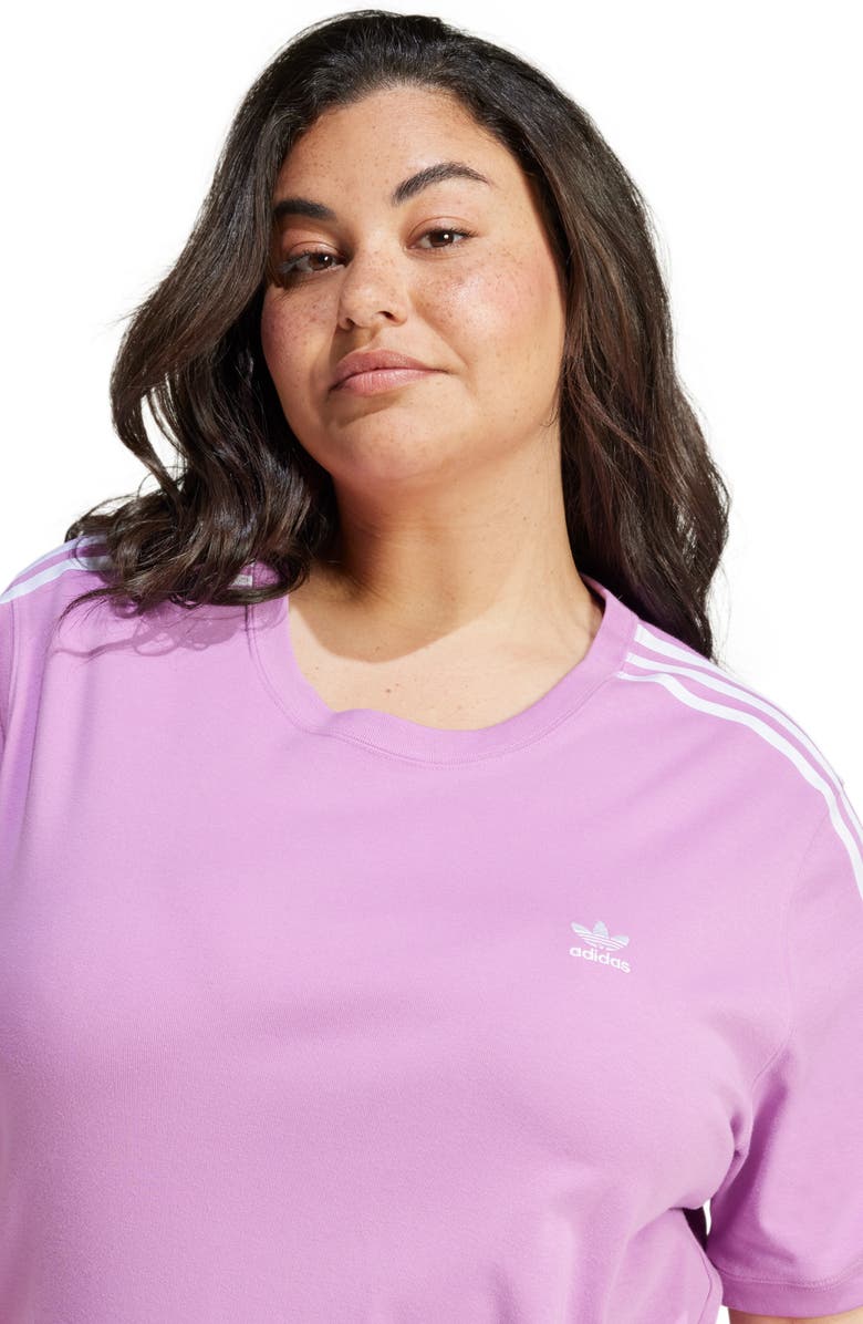 adidas Adicolor 3-Stripes Stretch Cotton T-Shirt, Alternate, color, 