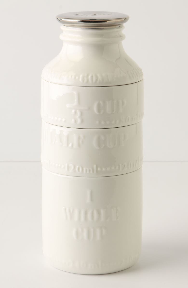Anthropologie Home Anthropologie Milk Bottle Measuring Cups, Main, color, 