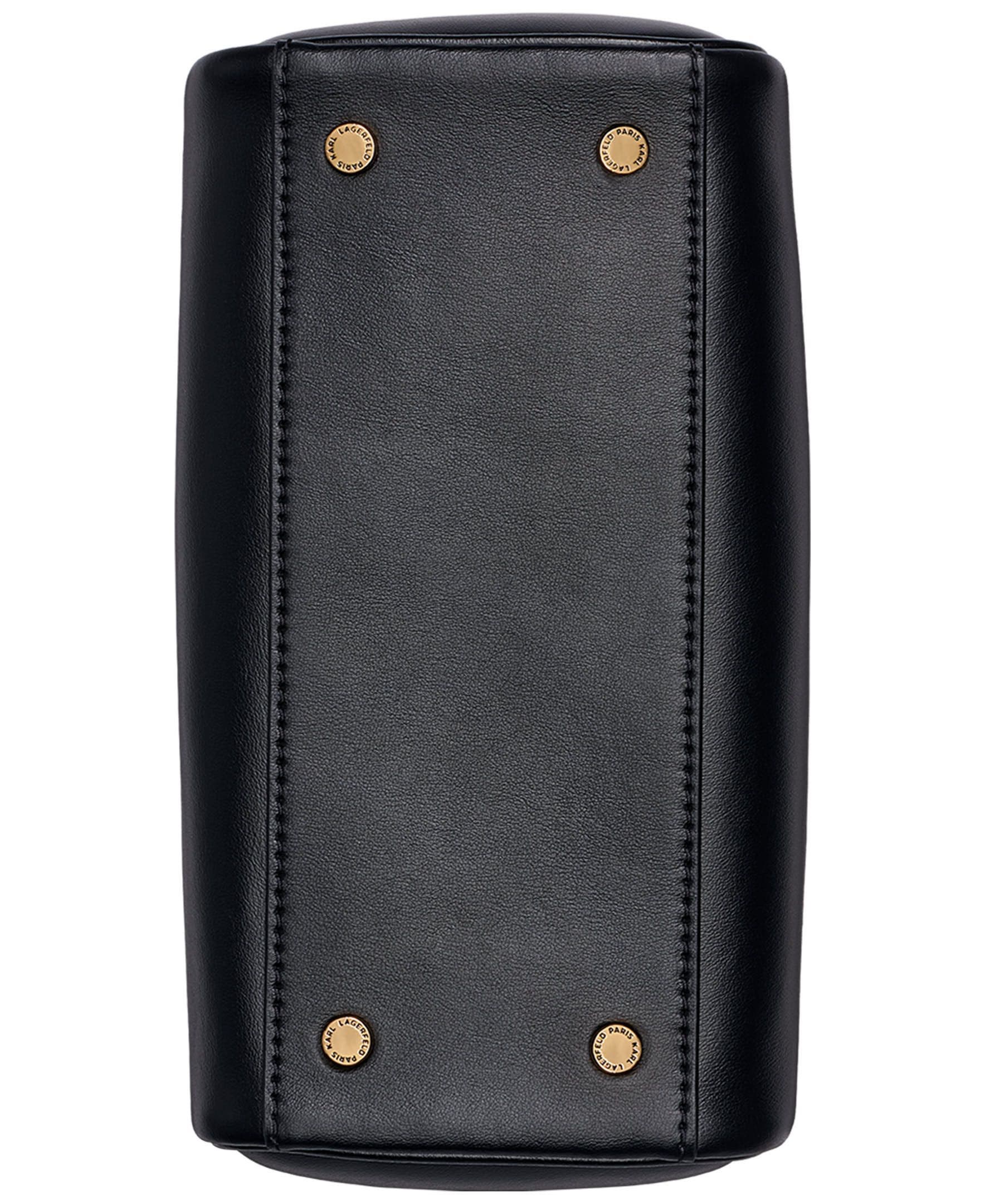 Perette Barrel Crossbody Bag, Alternate, color, Black/Gold