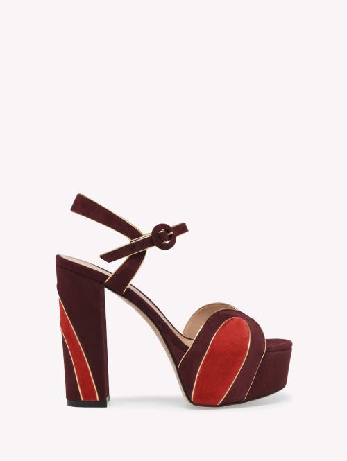Gianvito Rossi 125mm Tamara Platform Heeled Sandals In Brown