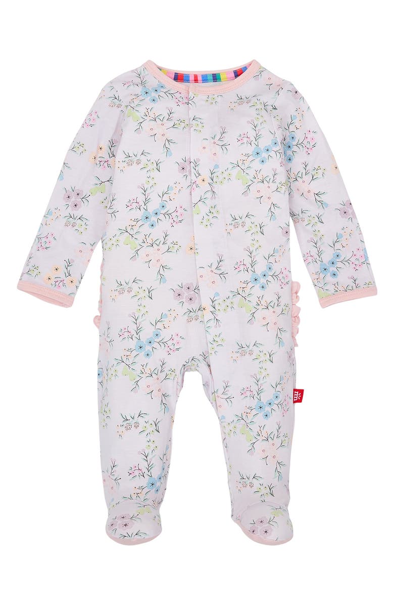 Magnetic Me Emily Ruffle Footie, Main, color, 