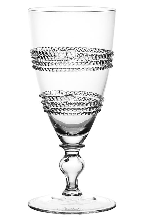 Juliska Ella Goblet In Transparent