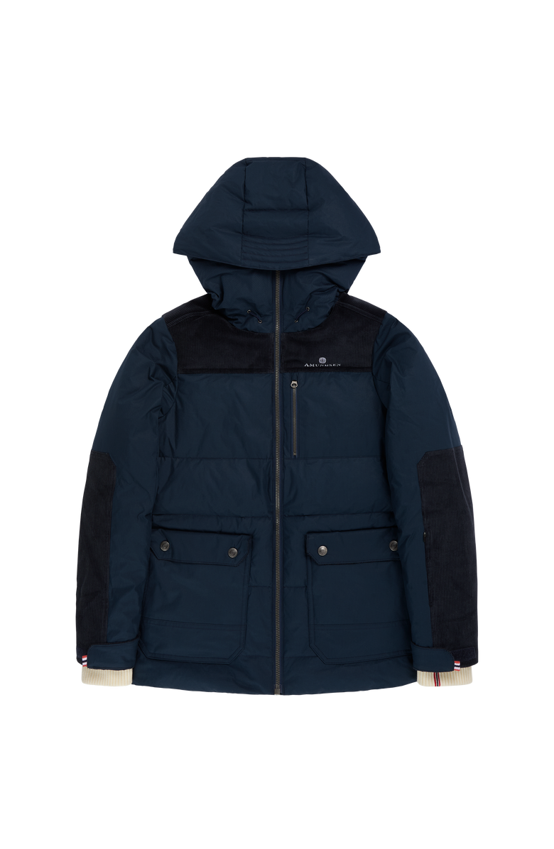 Amundsen Groomer Jacket Womens, Main, color, Faded Navy