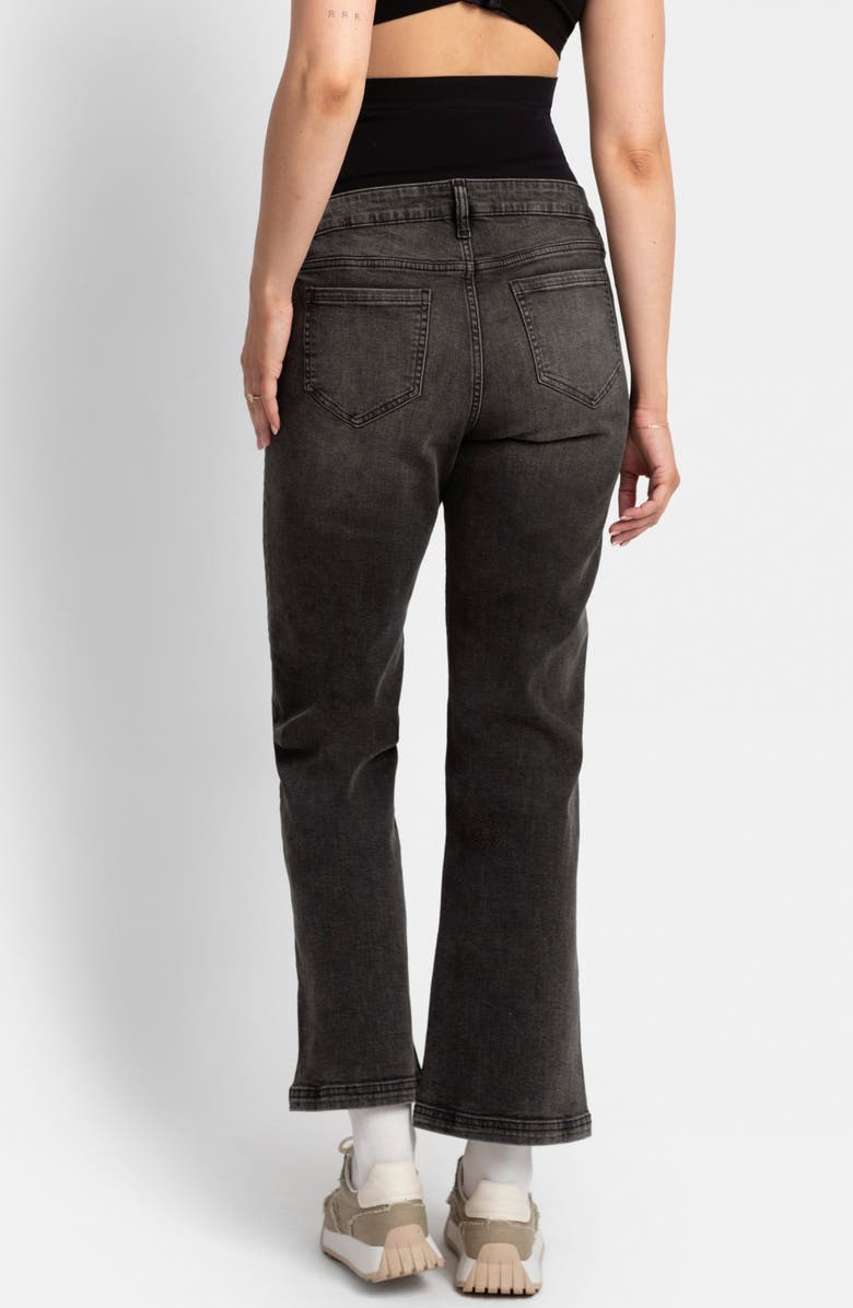 Seraphine Over the Belly Wide Leg Maternity Jeans, Alternate, color, 