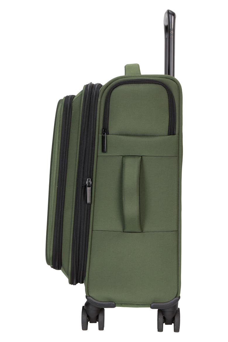 The Venturer 20-Inch Spinner Carry-On Suitcase, Alternate, color, OLIVE
