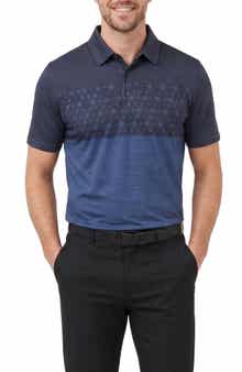 Colorblock Geo Performance Polo