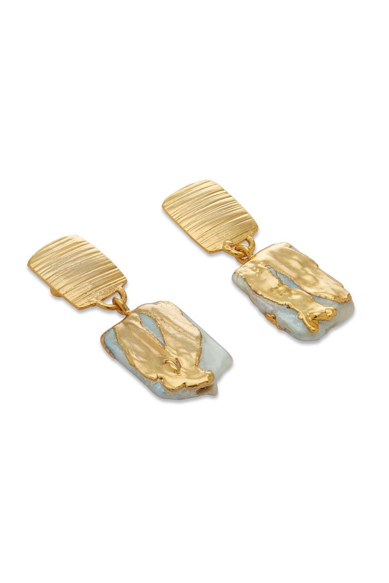 ZURI DROPS, Alternate, color, Gold Plated