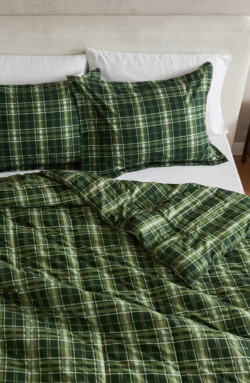 Woven & Weft Lodge Comforter Set In Green