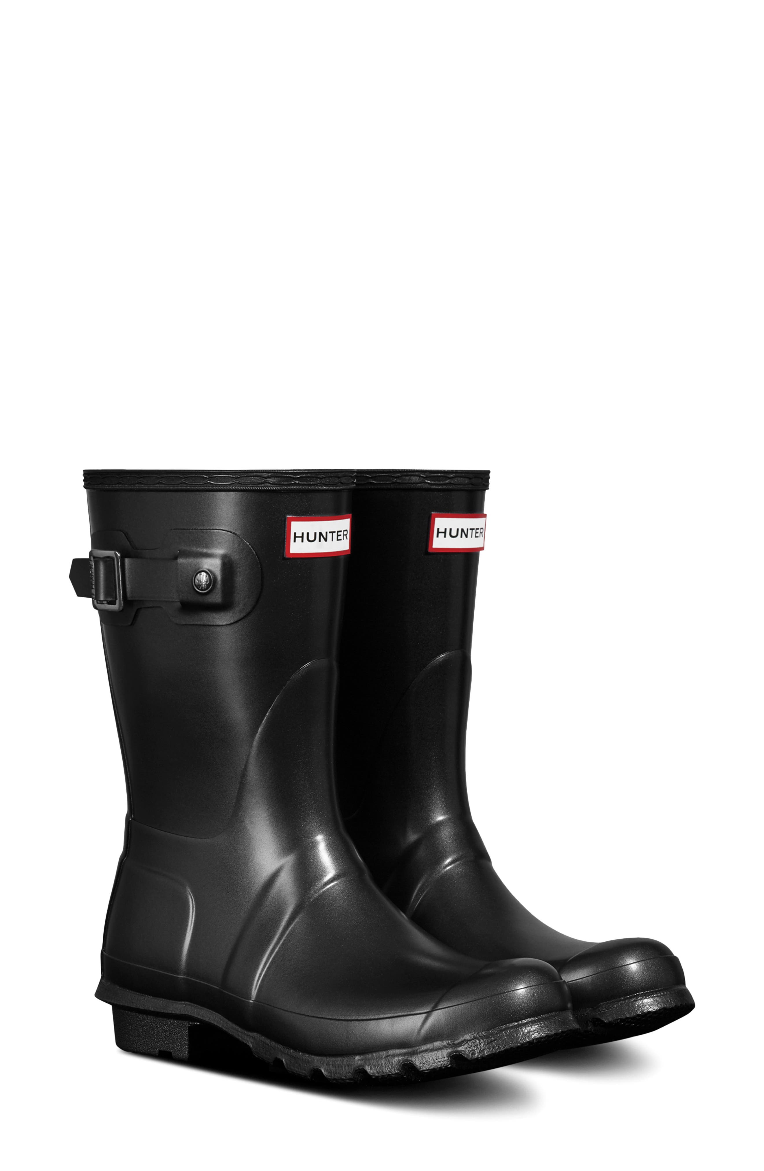 Hunter Original Short Nebula Rain Boot, Main, color, 