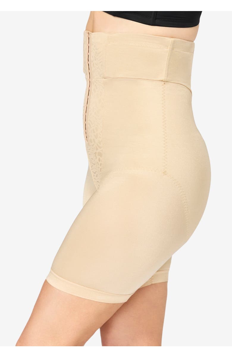 Secret Solutions Long-Leg Shapewear, Alternate, color, Frappe