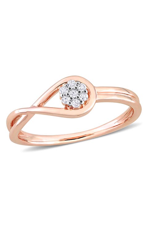 Diamond Infinity Promise Ring
