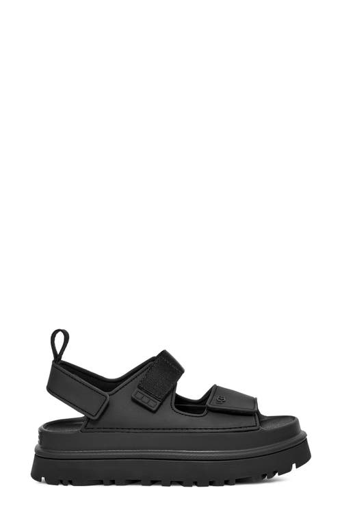Ugg(r) Goldenglow Slingback Sandal In Black