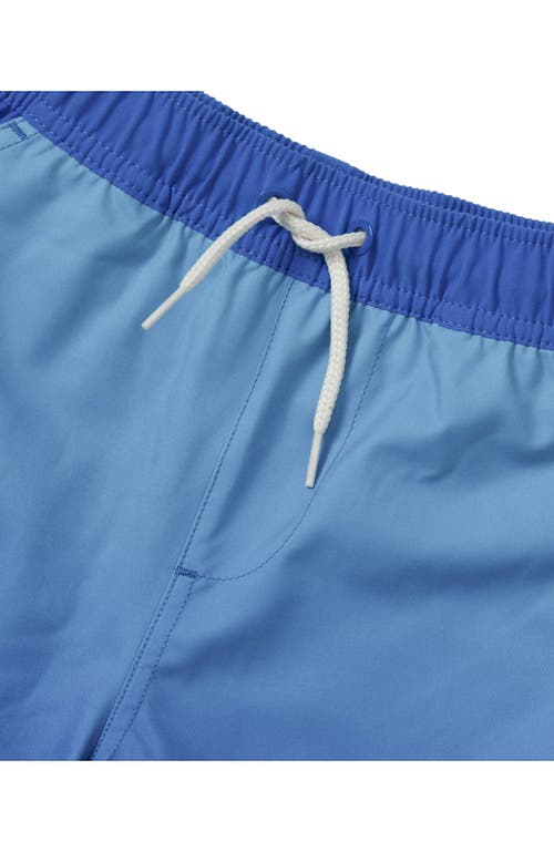 LANDS' END LANDS' END BOYS SLIM STRETCH HYDROLINER SWIM TRUNKS 