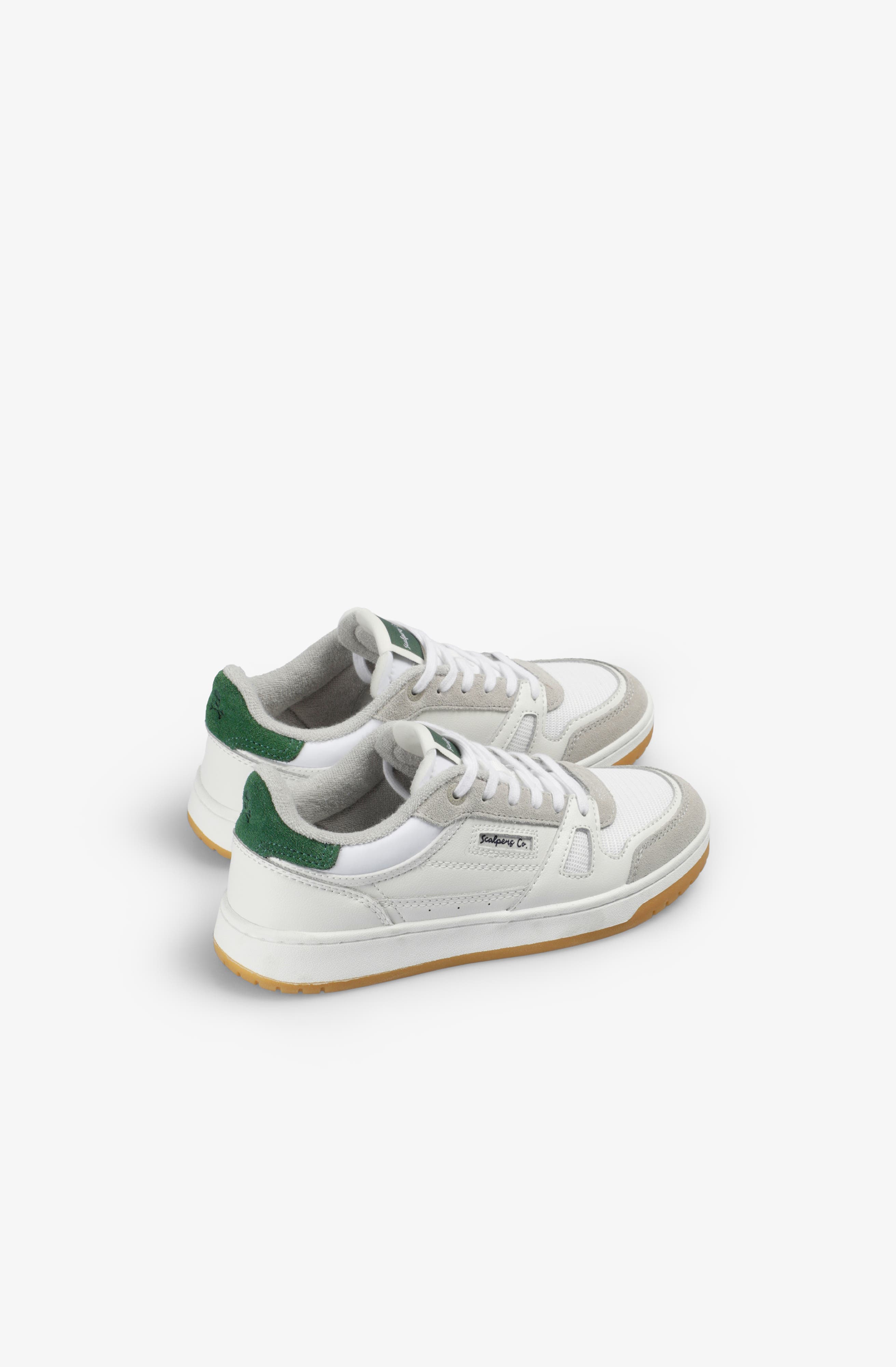 Scalpers Tennis Miles Sneakers Kids, Alternate, color, Whiteduck