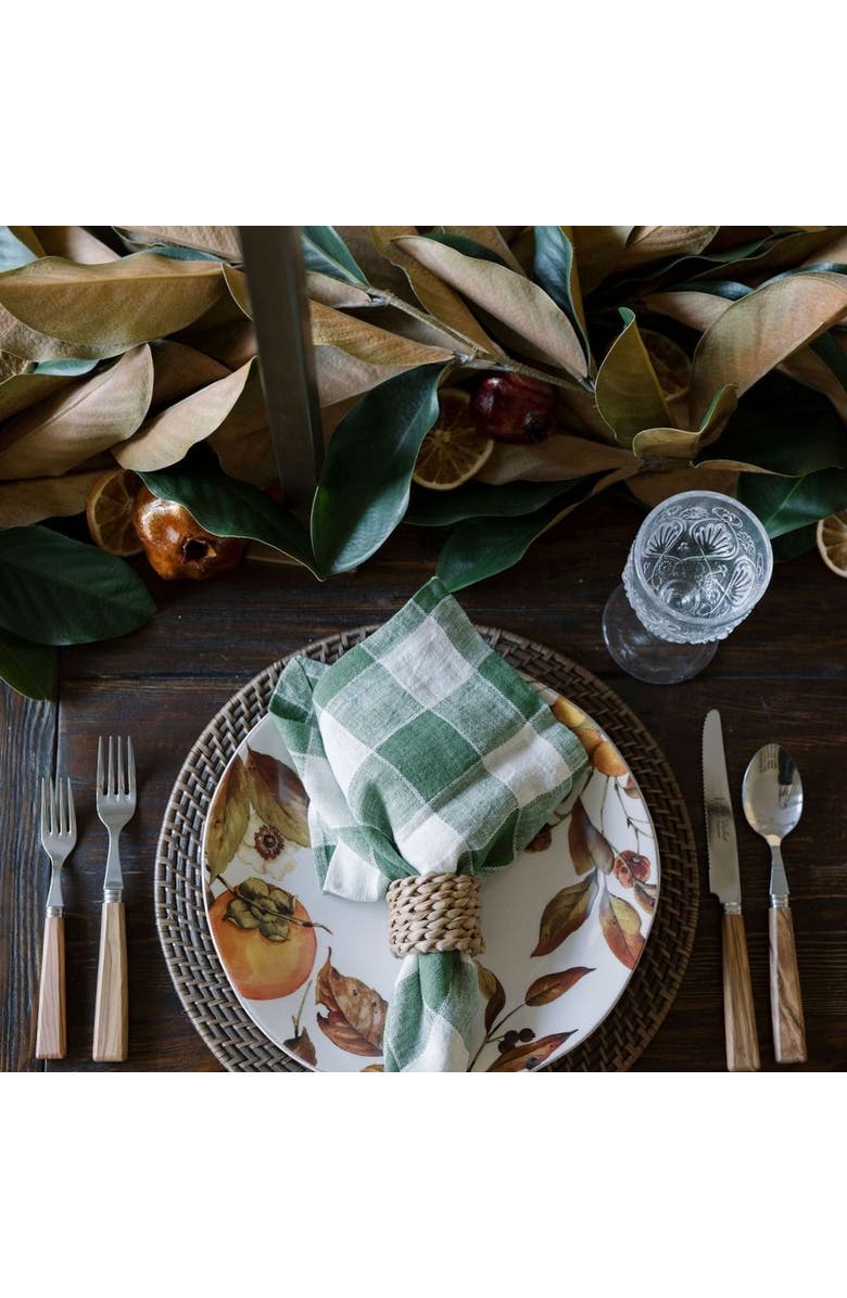 CG Hunter 9' Faux Green Magnolia Leaf Garland, Alternate, color,