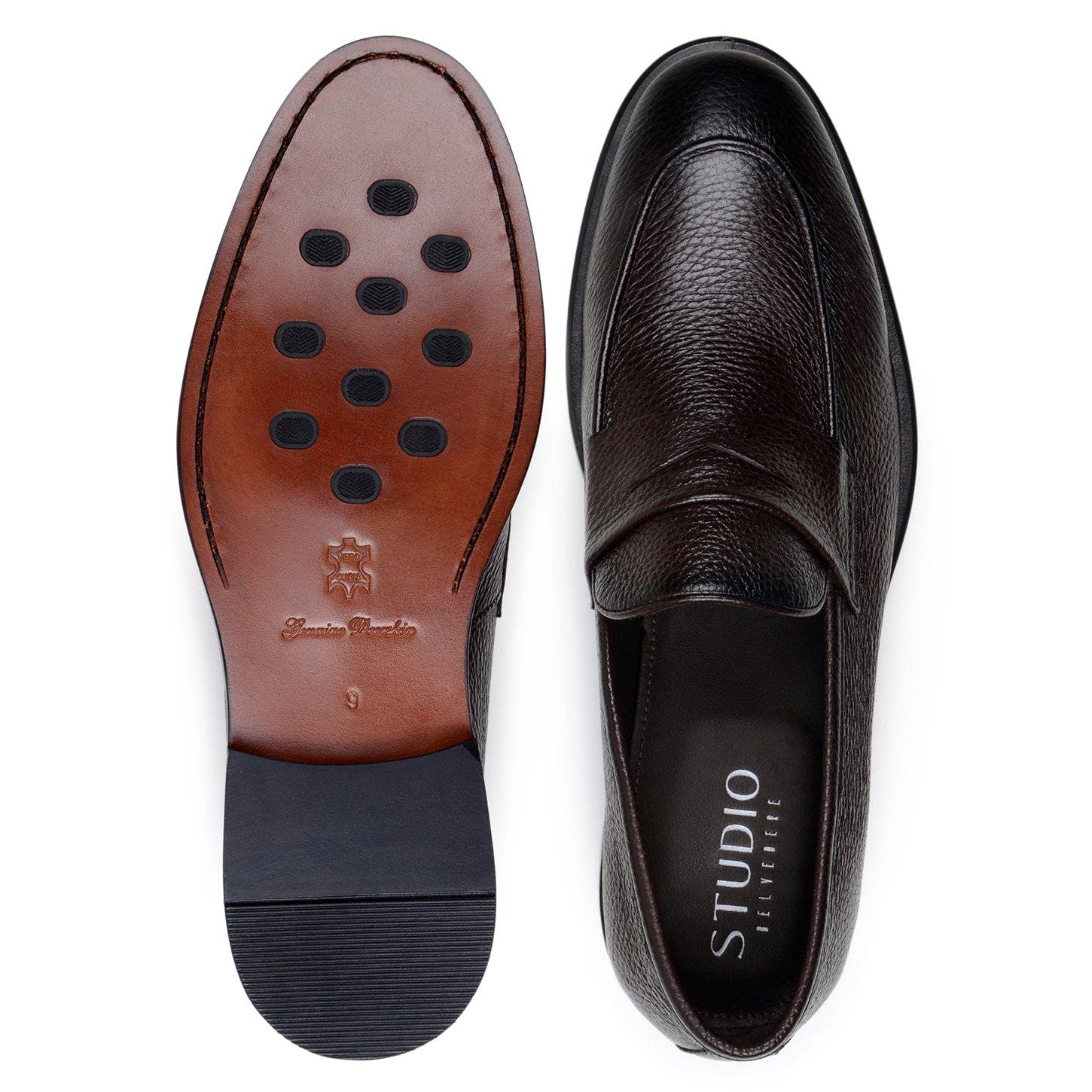 Nohr Penny Loafer, Alternate, color, Brown