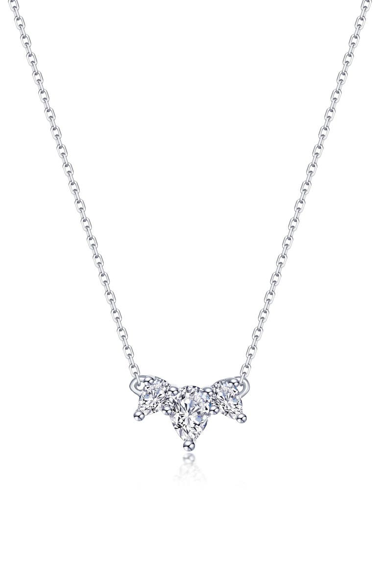 Lafonn Threefold Grace Necklace, Main, color,