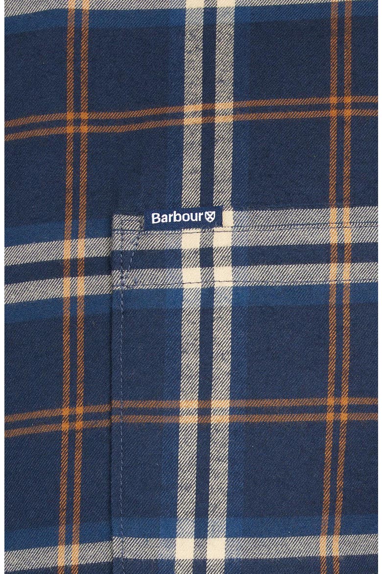 Crossfell Tailored Fit Plaid Button-Down Shirt, Alternate, color, BLUE