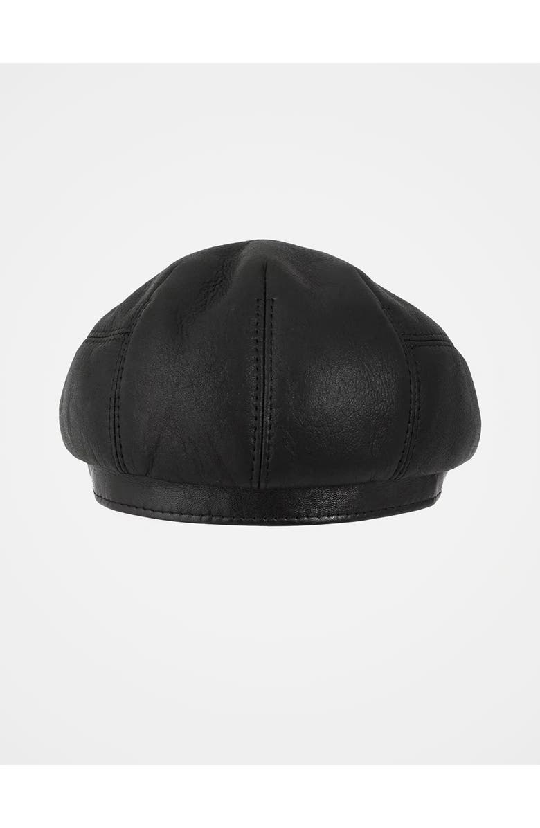 Celtic & Co. Flat Cap, Alternate, color, Black