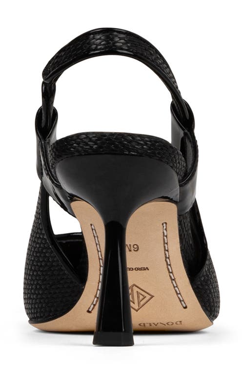 DONALD PLINER DONALD PLINER ELLIEMAY POINTED TOE SLINGBACK PUMP 