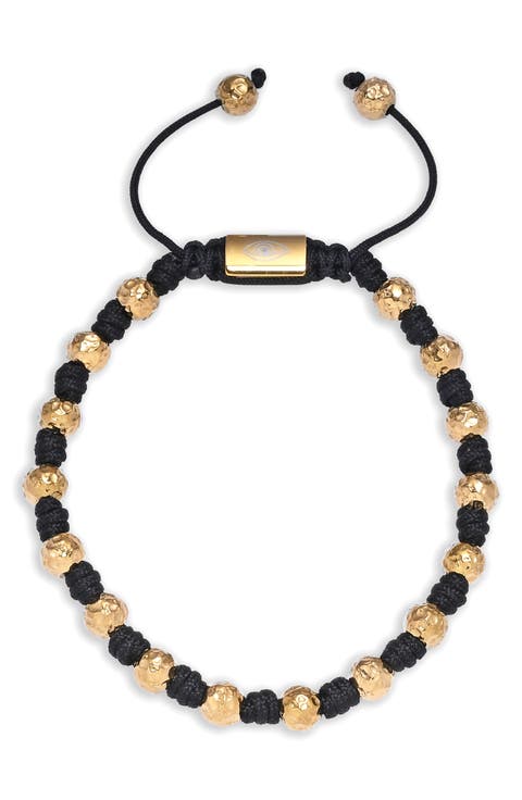 Men's Lorenzo Beaded Slider Bracelet