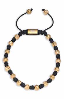 EYE CANDY LOS ANGELES Men's Lorenzo Beaded Slider Bracelet