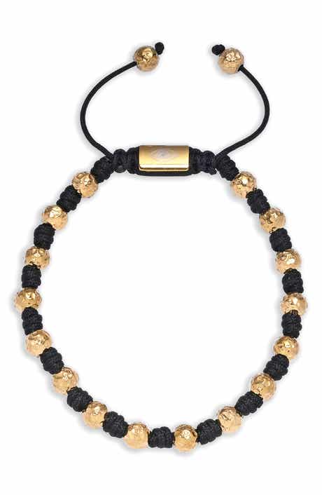 EYE CANDY LOS ANGELES Men's Lorenzo Beaded Slider Bracelet