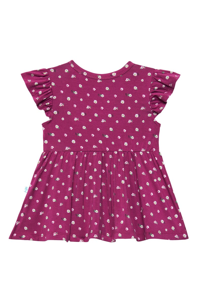 Posh Peanut Melia Flutter Sleeve Top & Ruffle Bloomers Set, Alternate, color, 