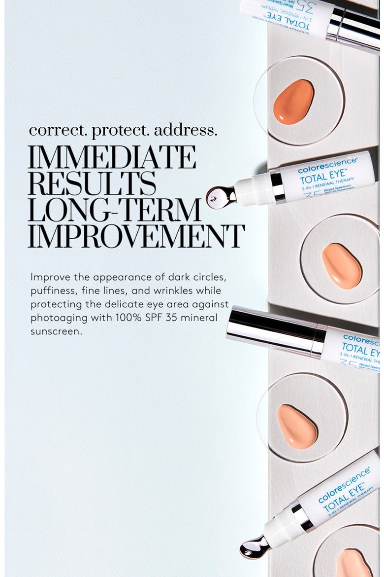 ® Total Eye 3-in-1 Renewal Therapy Broad Spectrum SPF 35 Concealer, Alternate, color, DEEP