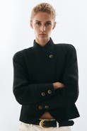 H&M Jacket With Shoulder Pads