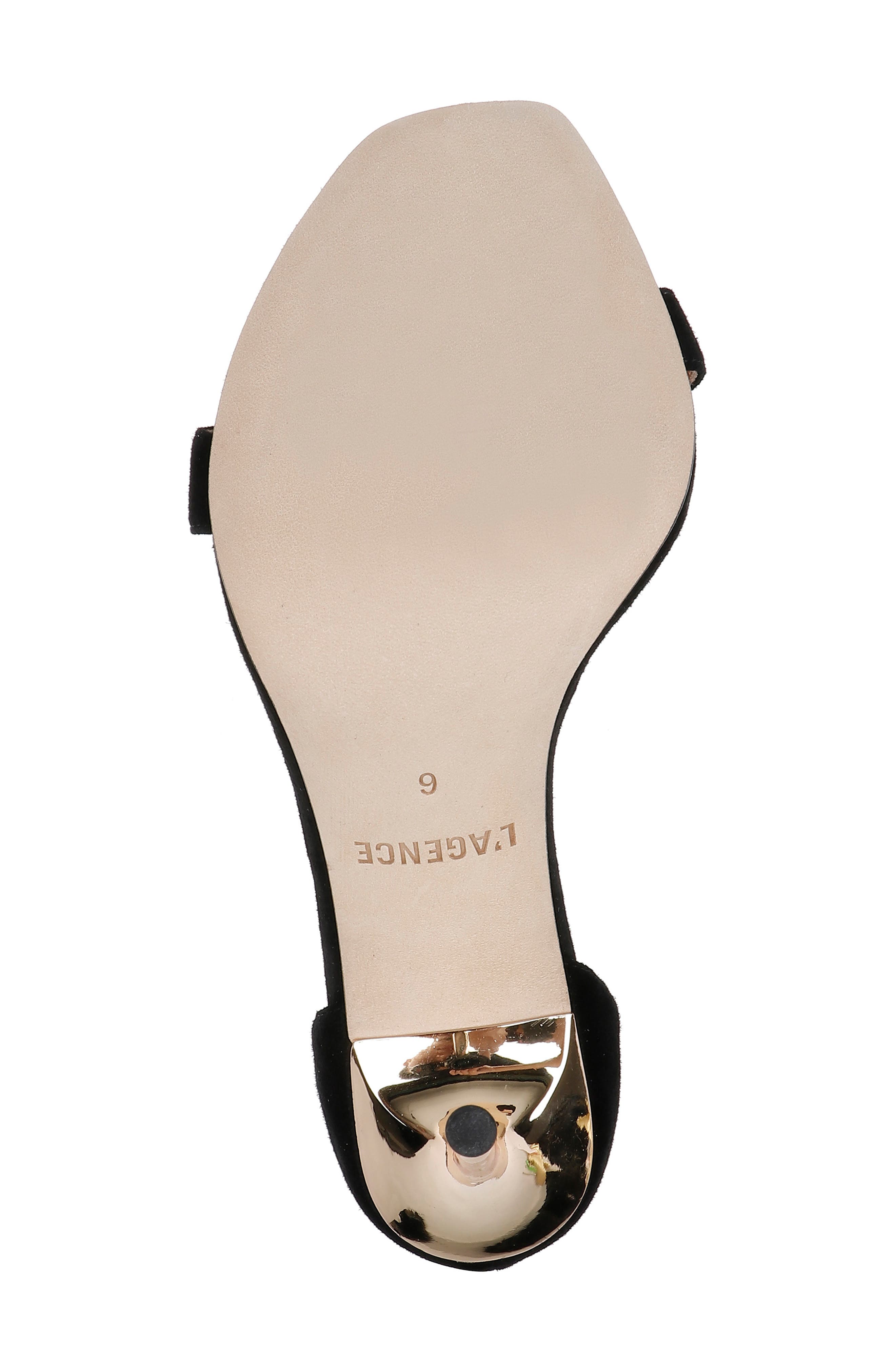 L'AGENCE Thea Ankle Strap Sandal, Alternate, color, 