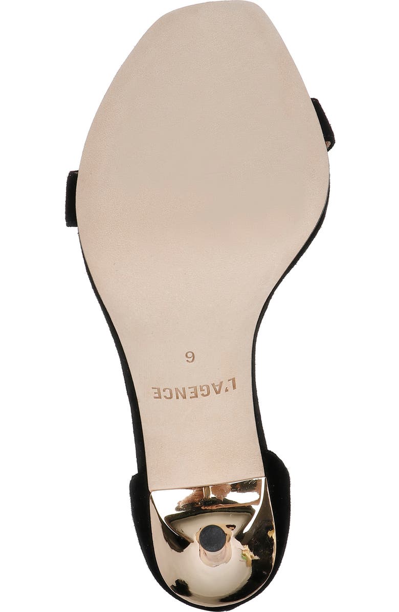 L'AGENCE Thea Ankle Strap Sandal, Alternate, color,