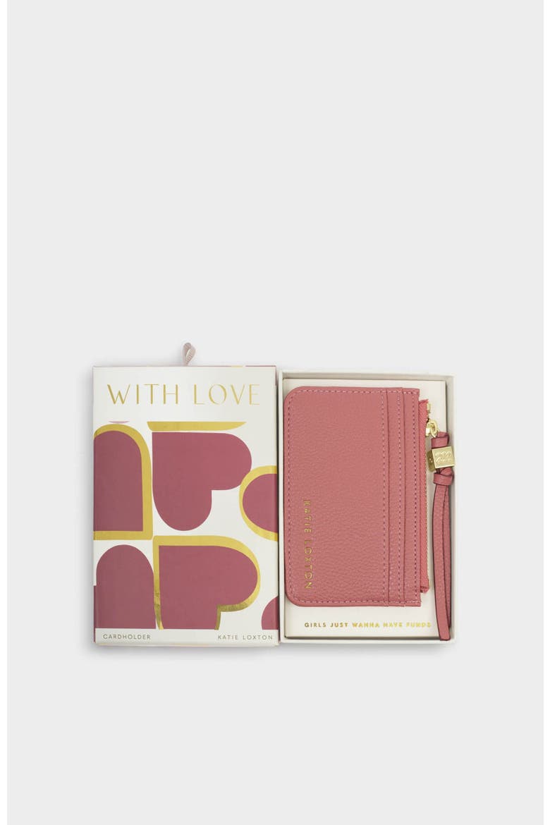 Gift Boxed Coin & Cardholder, Main, color, Raspberry Pink