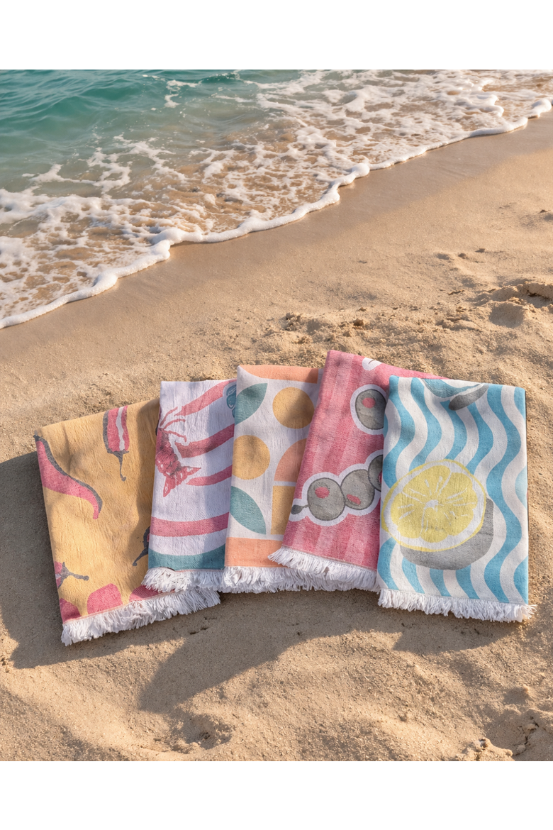 Food Towel Set, Alternate, color, Multi