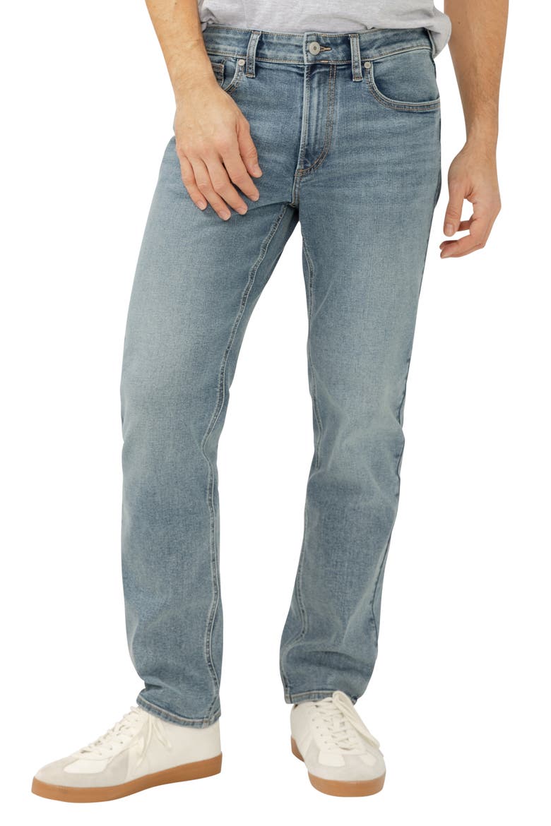 Eddie Athletic Fit Tapered Jeans, Main, color, CLIFTON
