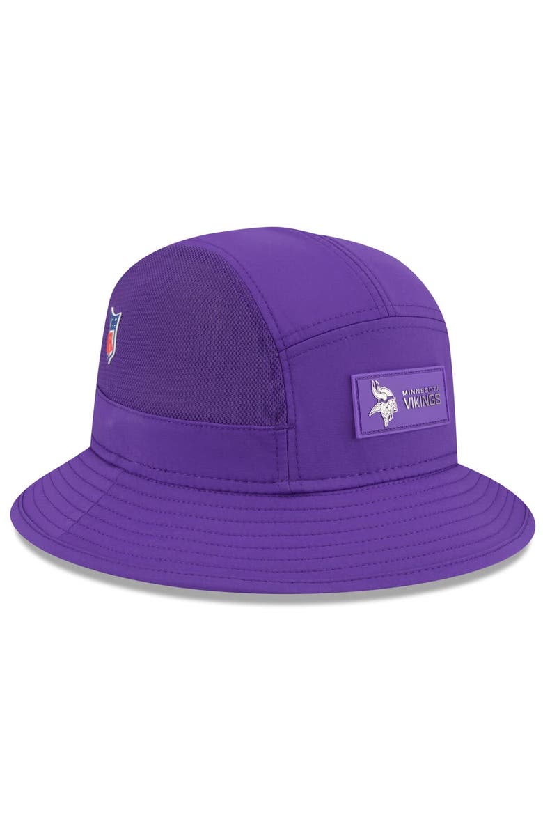 New Era Men's New Era Purple Minnesota Vikings 2025 Sideline  Bucket Hat, Alternate, color, Purple