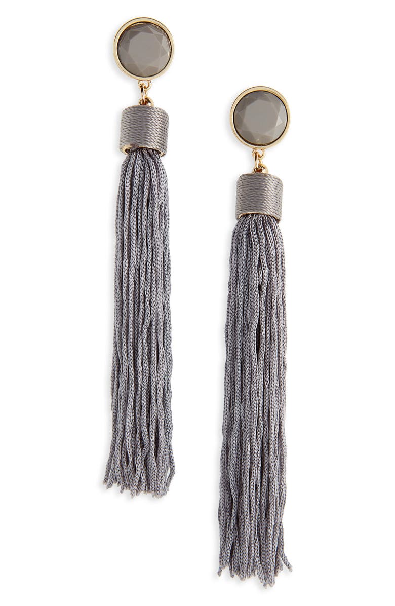 BP. Tassel Drop Earrings, Main, color,