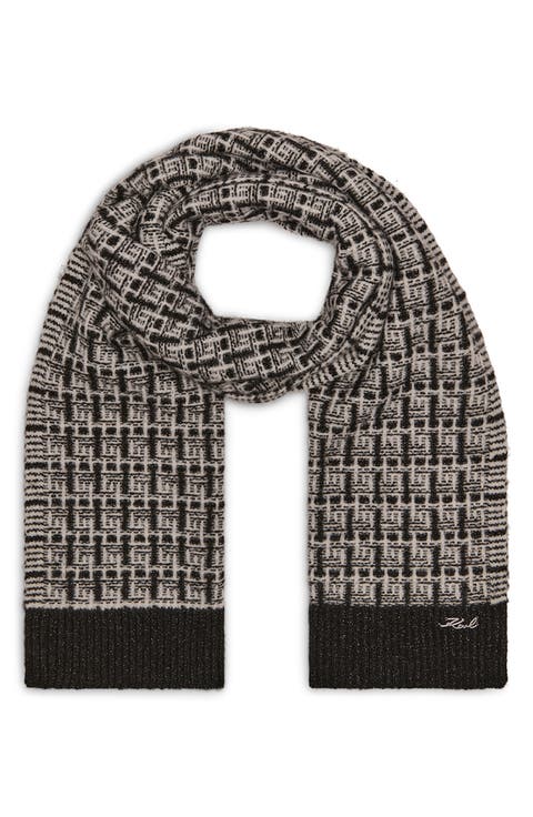 Tweed Shine Scarf