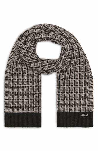 KARL LAGERFELD PARIS Tweed Shine Scarf