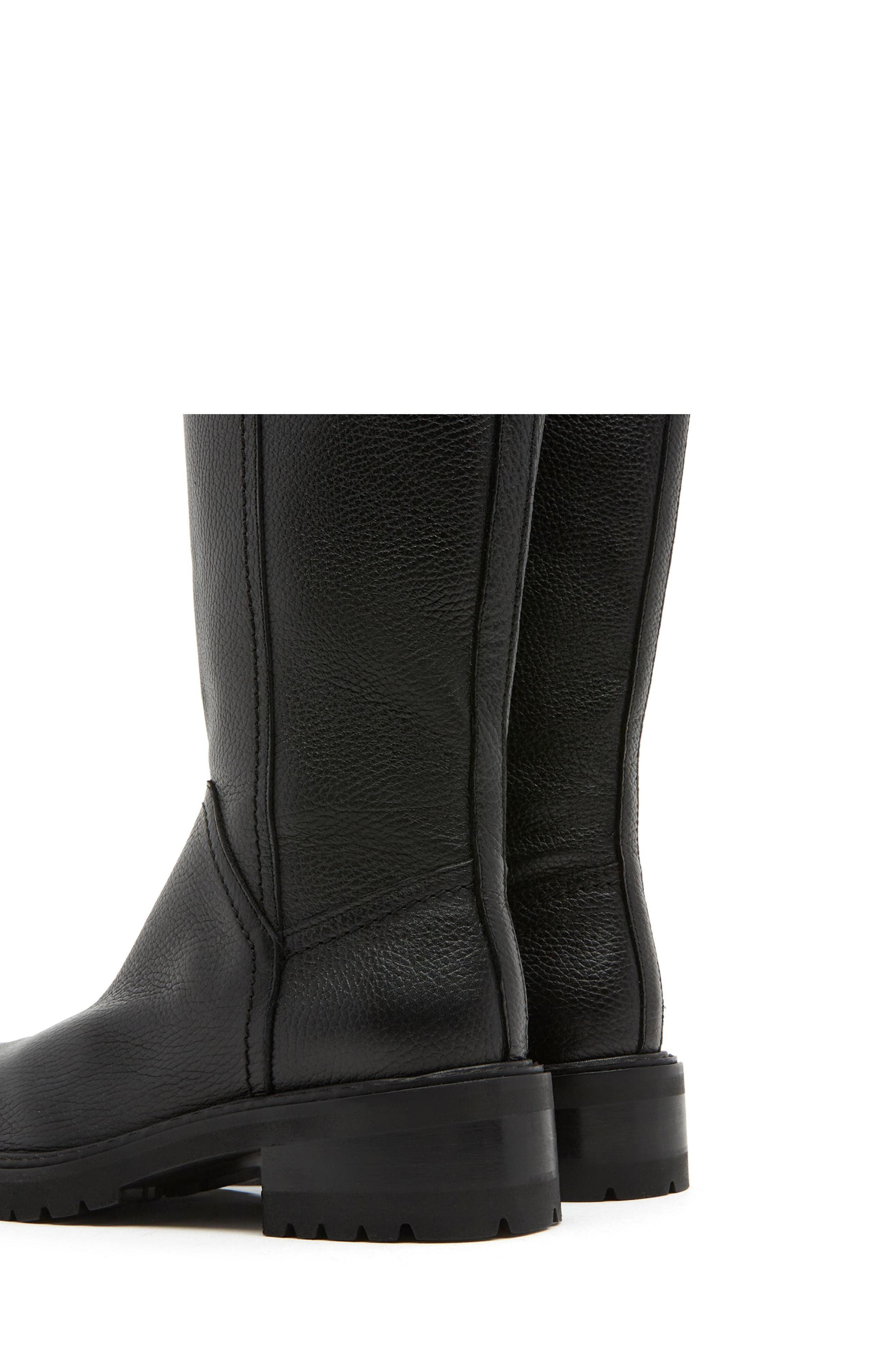 Chip City Dry™ Waterproof Knee High Boot, Alternate, color, BLACK PEBBLE LEATHER