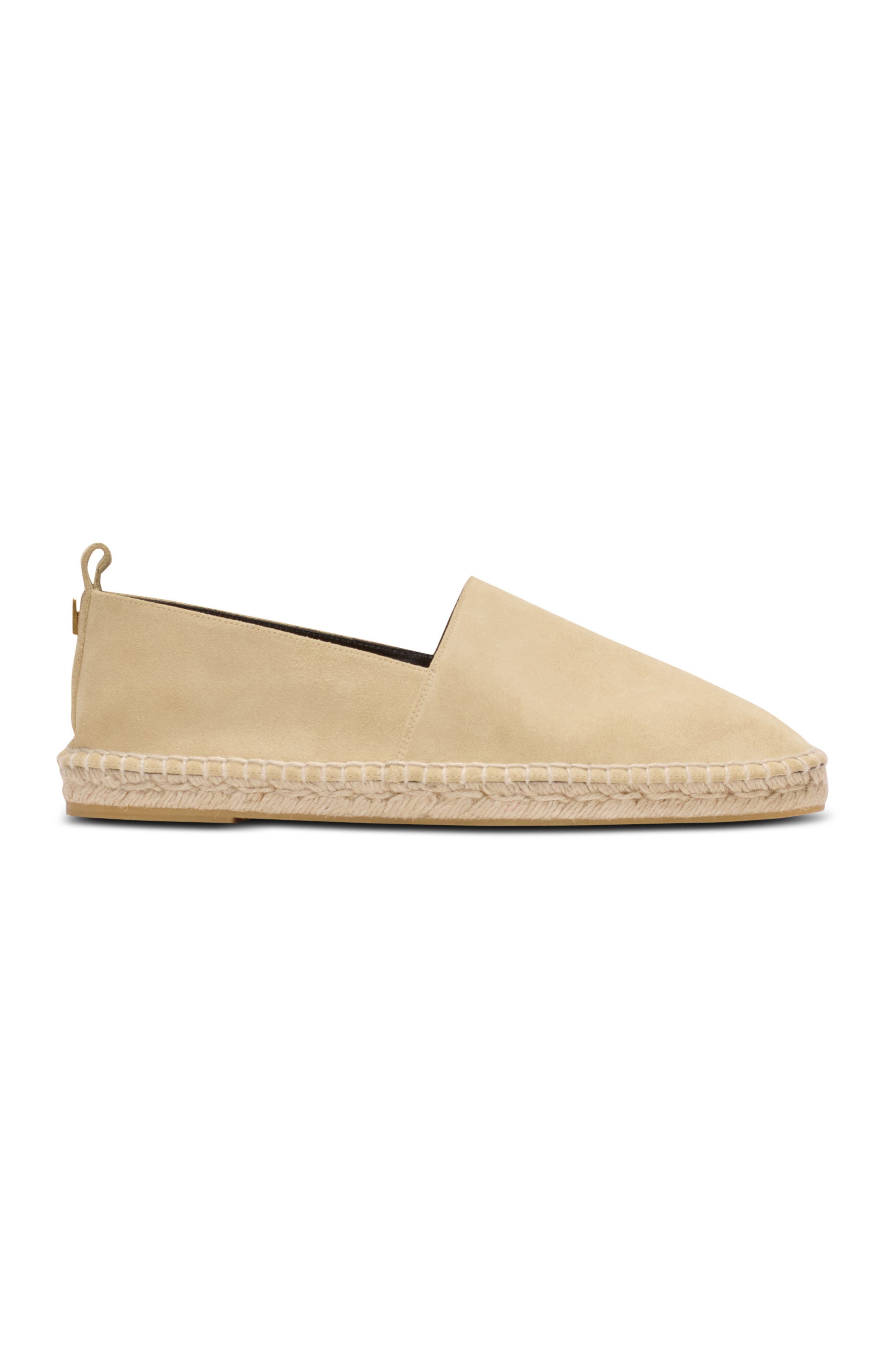 Balmain Suede espadrilles, Alternate, color, Beige