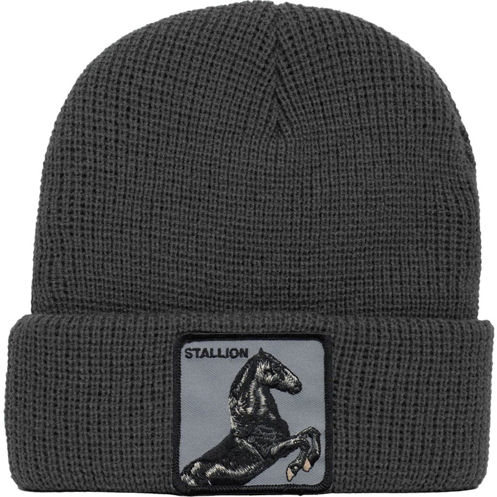 Goorin Bros . Hoof It Horse Patch Beanie In Gray