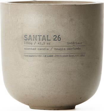Santal 26 Candle Candle by Le Labo | Luxury Candles Candles